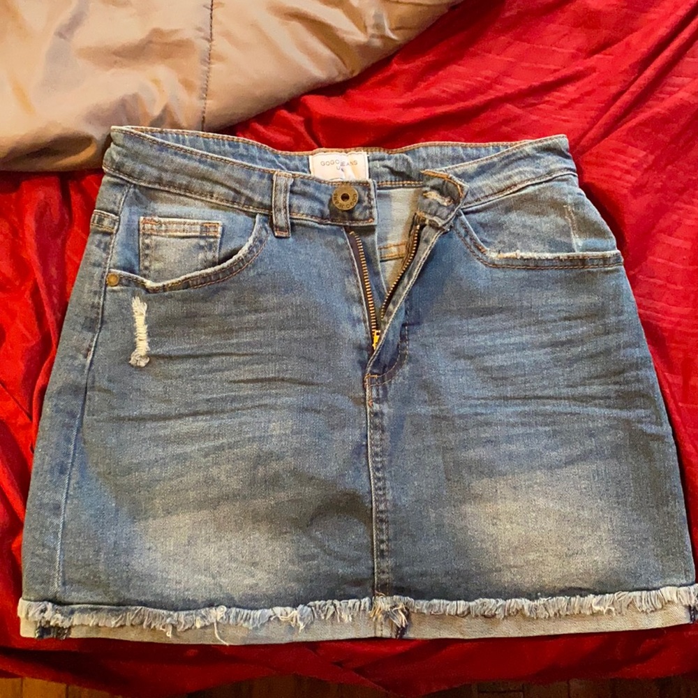 Jean skirt
